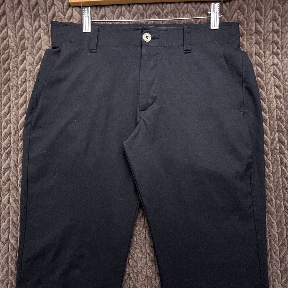 Under Armour Showdown Golf Pants Men's 32x33 Black Stretch Performance